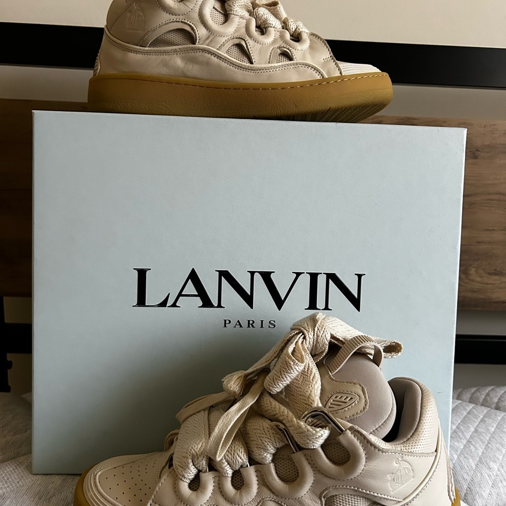 Lanvin Curb Sneakers